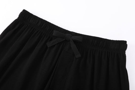 Black Pajama Pants